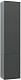 Aquanet Шкаф пенал Алвита 35 L подвесной серый антрацит – картинка-16